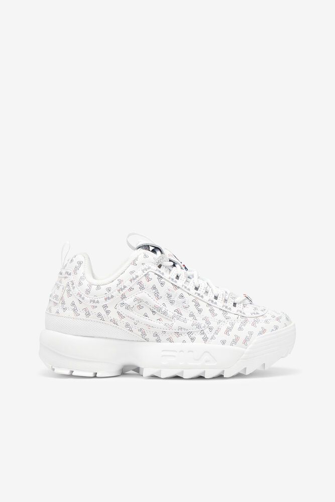 Fila Sneakers Womens White - Disruptor 2 Multi - Philippines 4856102-EI
